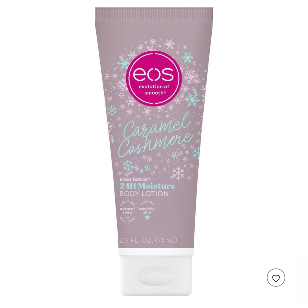 eos Caramel Cashmere Body Lotion - travel size 74ml